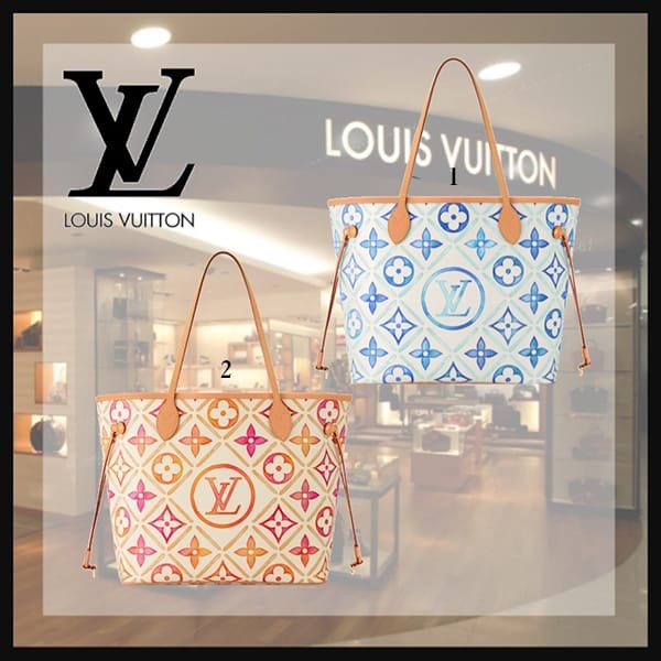 【ルイヴィトン LOUIS VUITTON】超入手困難 ネヴァーフル MM バッグ 2色